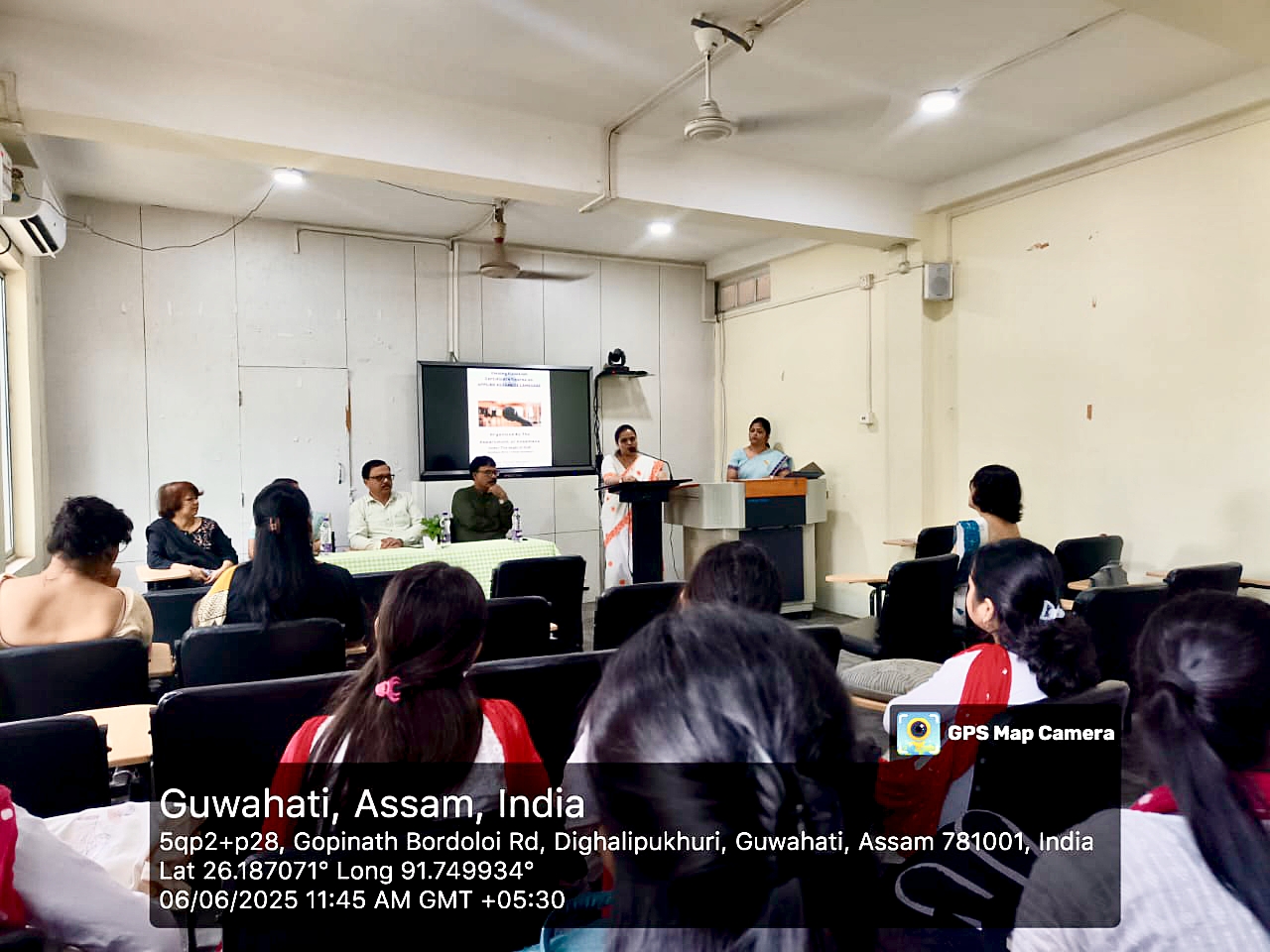 Conducted the valedictory function of the certificate course